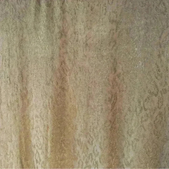 MAEVE Anthropologie Gold Brown Silky Leopard Light Bomber Jacket Size Small - Picture 9 of 10